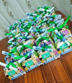 جعبه شکلات طرح های اعیاد کودکانه - بسته 50 عددی