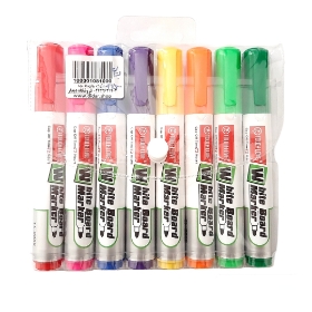 تصویر  ماژیک وایت برد / بسته 8 عددی