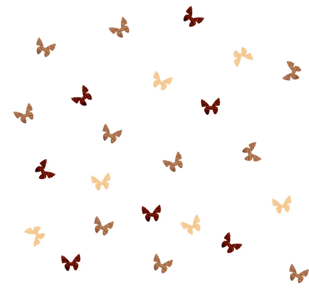 تصویر  پروانه چوبی تزیینی / بسته 30 عددی