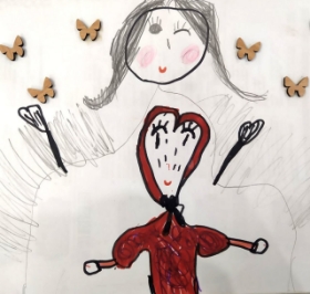 تصویر  پروانه چوبی تزیینی / بسته 30 عددی