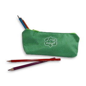 تصویر  جامدادی پارچه ای طرح امیری به غیر حیدر نیست - سبز