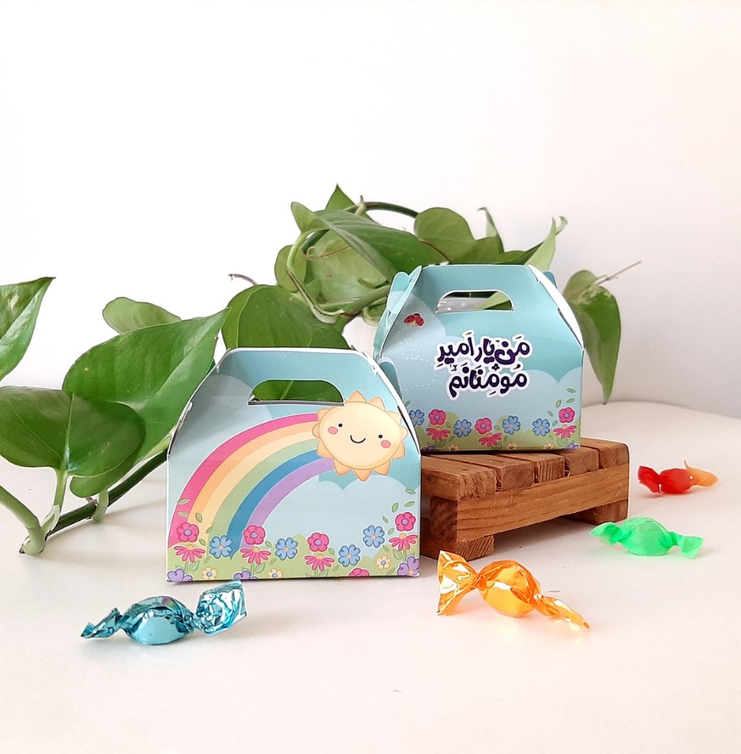 جعبه شکلات طرح من یار امیر مومنانم - بسته 50 عددی