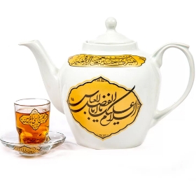 قوری بزرگ طرح السلام علیک یا اباعبدالله - محرم