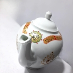 عکس قوری چینی طرح یا اباعبدالله بزرگ 3 لیتری | فروشگاه دیدار