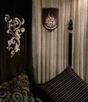 تصویر  بیرق خانگی یا فاطمه(س) طرح  انار - 35*50