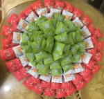 پاکت شکلات طرح جان به قربان کریمی که کرم زنده از اوست - بسته 50 عددی