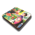 تصویر  آینه باز شو چوبی مربع طرح غدیر