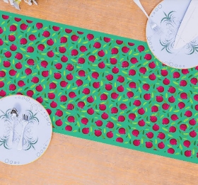 تصویر  رانر طرح انار - 49*145