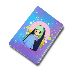 دفتر خط دار سیمی طرح های حجاب