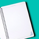 دفتر سیمی خط دار طرح فاطمه الزهرا