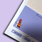 دفتر برنامه ریزی روزانه - دخترانه - صورتی