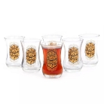 استکان کمر باریک طرح به فدای لب عطشان حسین - محرم