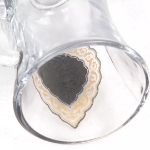 استکان کمر باریک دسته دار طرح  ان فاطمه الصدیقه الشهیده  - فاطمیه