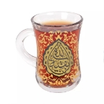 استکان کمر باریک دسته دار طرح بقیه الله - نیمه شعبان