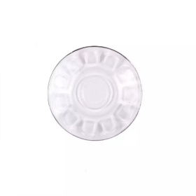 نعلبکی شیشه ای طرح انگشتی