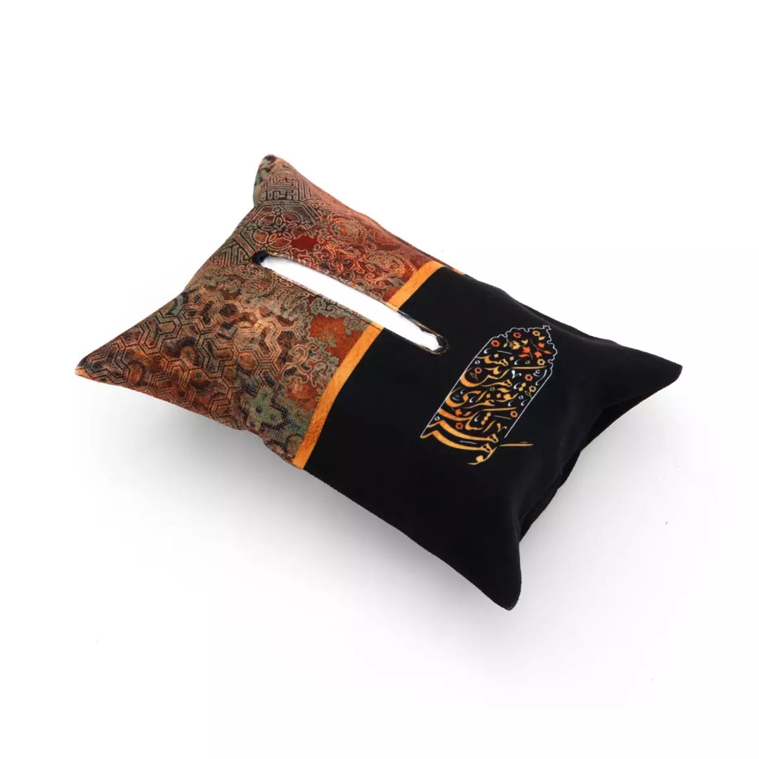 کاور دستمال کاغذی مخمل گوهر اشک عزای تو به هر کس ندهد