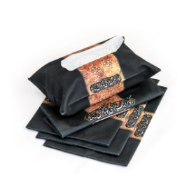 کاور دستمال کاغذی مخمل گوهر اشک عزای تو به هر کس ندهد