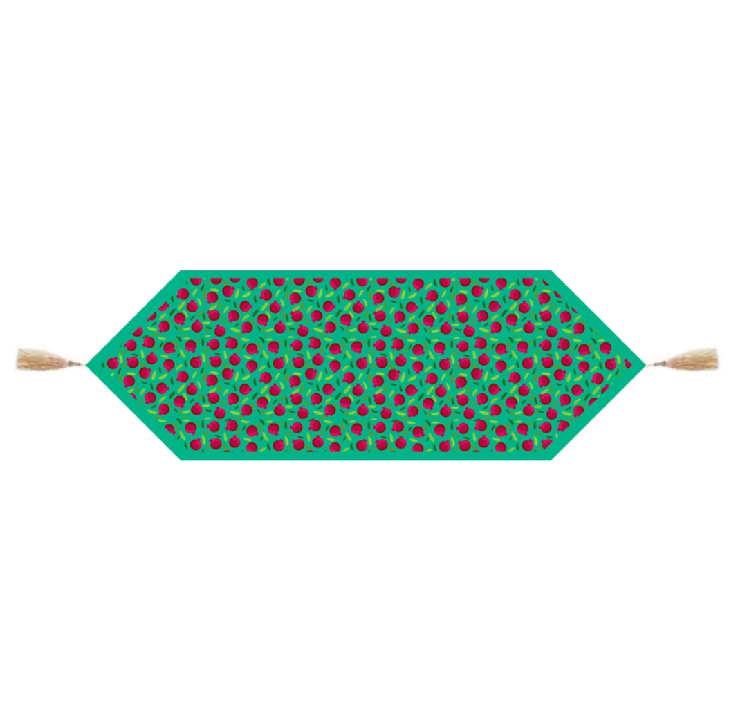 تصویر  رانر طرح انار - 35*100