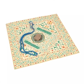 تصویر  جانماز دو تیکه طرح محراب