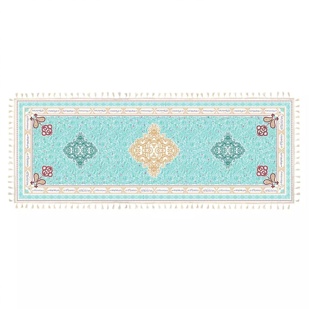 تصویر  سفره سپاس ده نفره طرح ختایی/ 120*320سانتی متر 