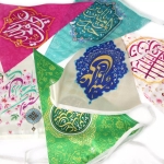 ریسه ساتن مثلثی طرح امیرالمومنین