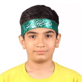 سربند طرح فقط حیدر امیرالمومنین است