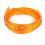 روبان ساتن نیم سانت با شعار دلم جز هوایت هوایی - بسته 4 متری