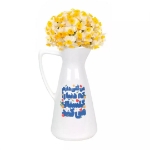 تصویر  گلدان  دسته دار طرح من گلی دارم که دنیا را گلستان میکند