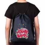 کوله پشتی پارچه ای بند دار شعار یا رقیه خاتون