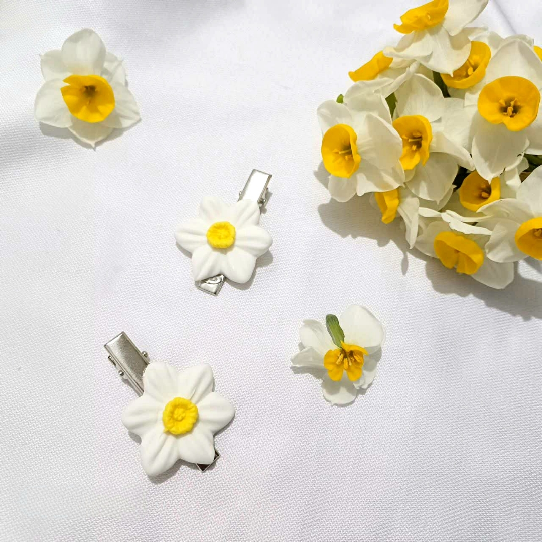 گل سر گل نرگس - بسته 2 عددی