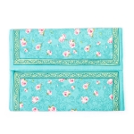 کاور دستمال کاغذی مخمل من گلی دارم که عالم را گلستان می کند