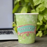 لیوان کاغذی طرح عید آمده در این جهان خوشا به حال شیعان - نیمه شعبان