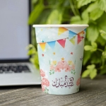لیوان کاغذی طرح عید مبارک