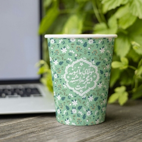 لیوان کاغذی طرح مولای ما نمونه دیگر نداشته است - غدیر