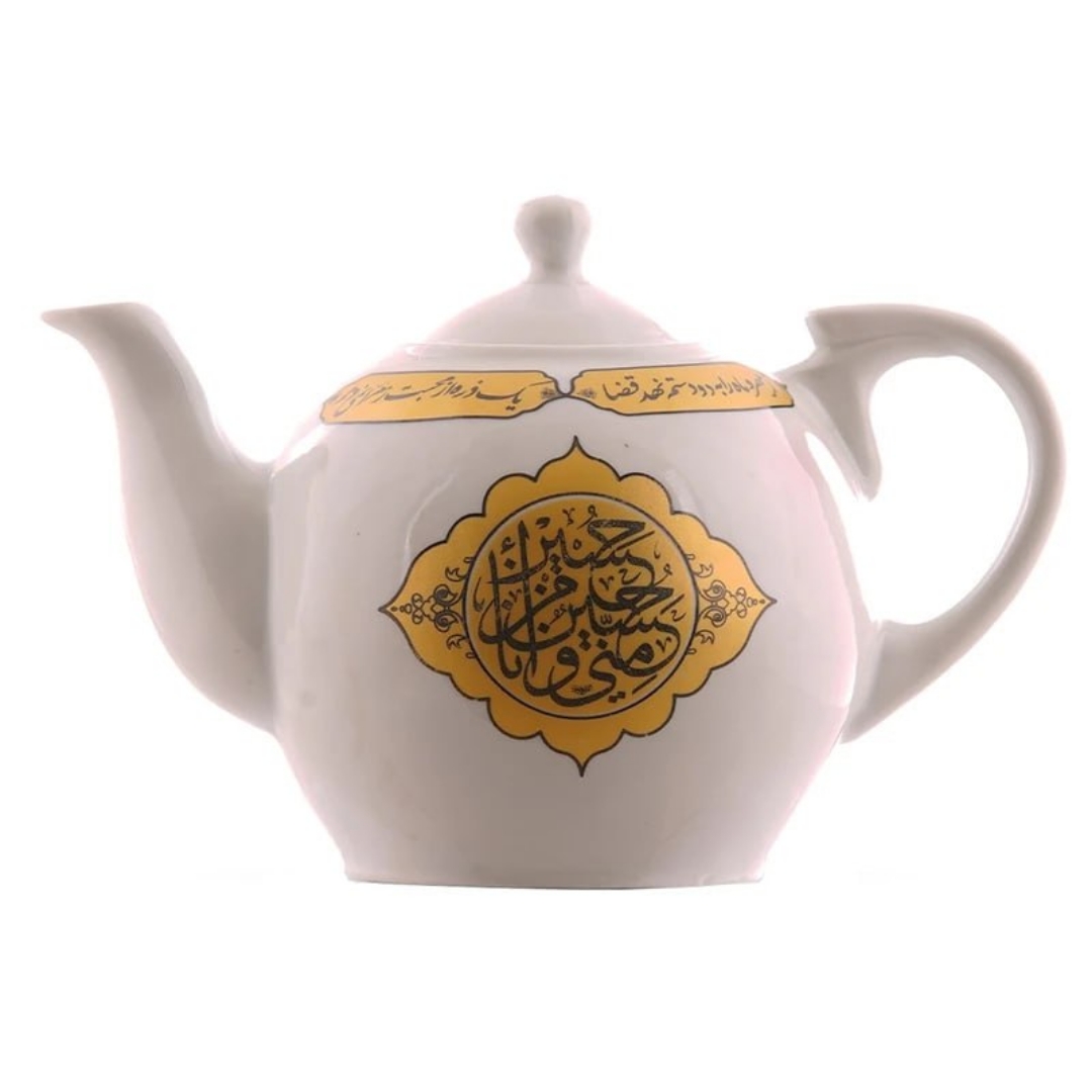 قوری طرح حسین و منی و انا من حسینی - محرم