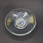 نعلبکی بلور طرح چای روضه مدل 4568 مذهبی و هیئتی | فروشگاه دیدار