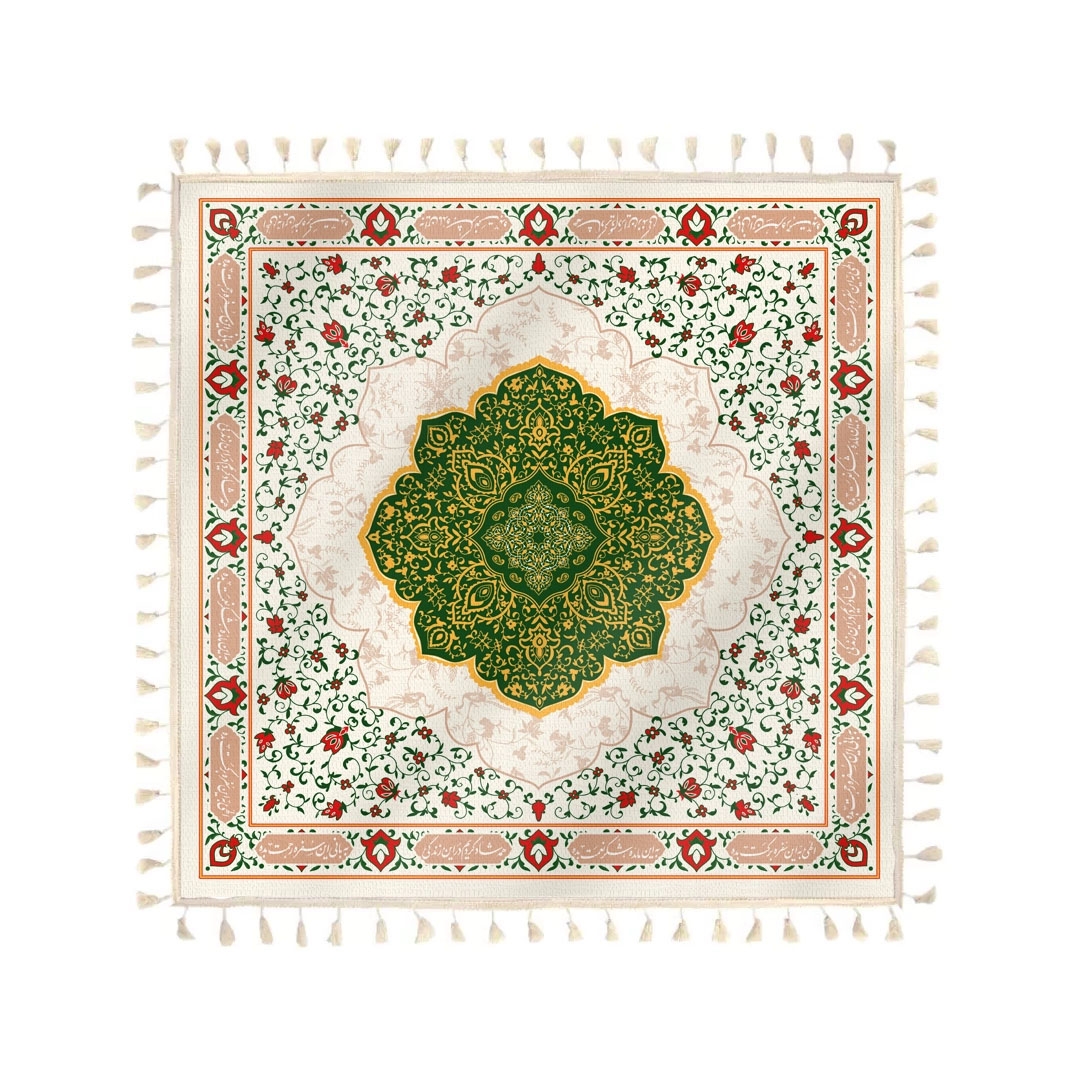 سفره برکت دو نفره - نیمه شعبان- عید غدیر- سفره مذهبی