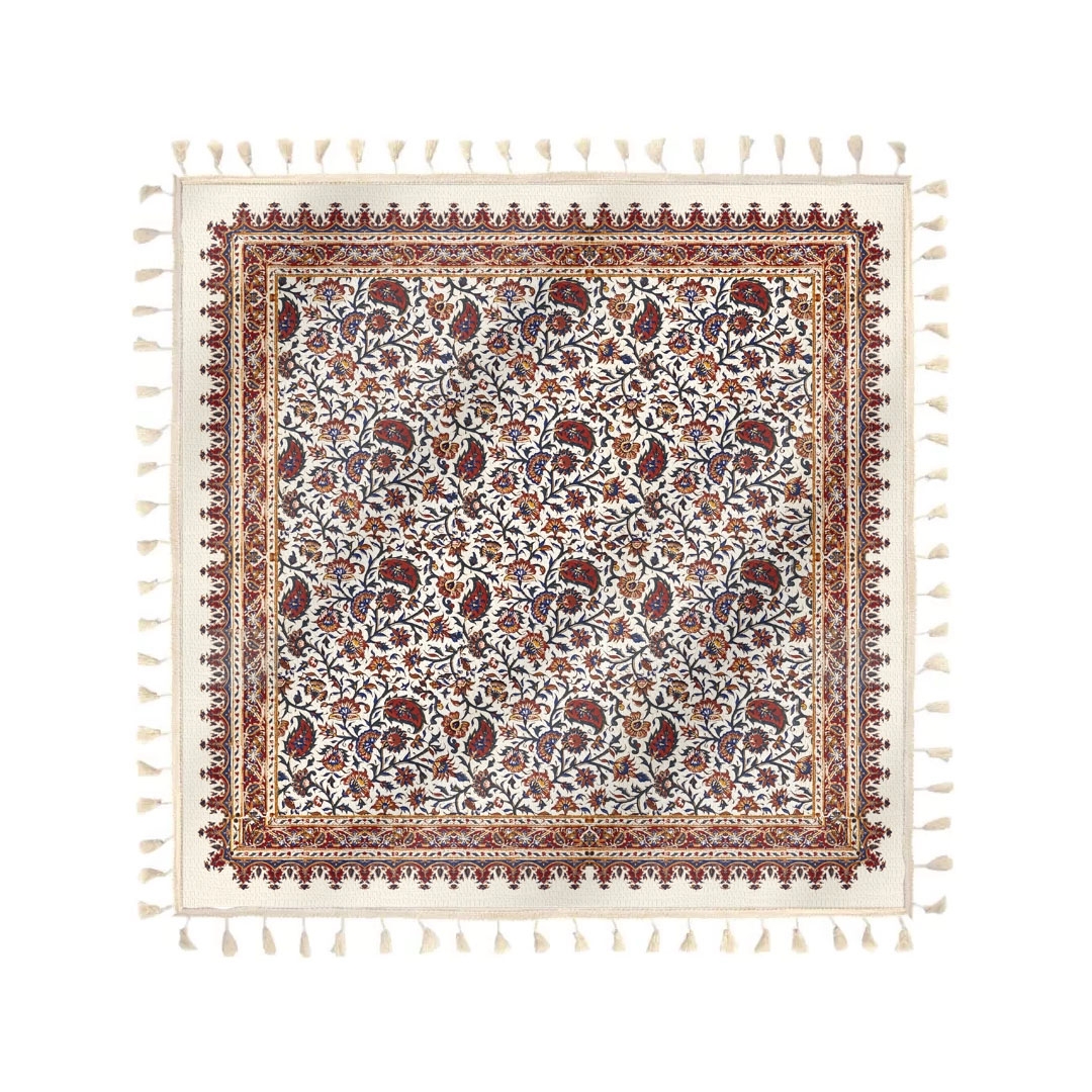 سفره قلمکار دو نفره - 70*70سانتی متر