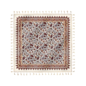 سفره قلمکار دو نفره - 70*70سانتی متر