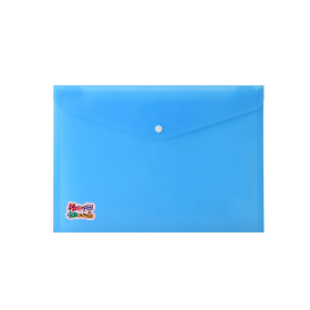 پوشه دکمه دار امام مهربانم دوستت دارم - آبی