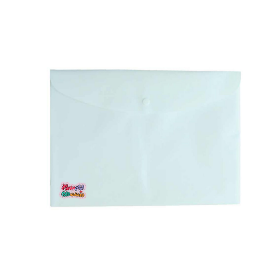 پوشه دکمه دار امام مهربانم دوستت دارم - سفید