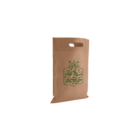 کیسه پارچه ای طرح دست های کوچکت مشکل گشایی می کند - سایز دو : 35*25