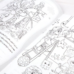 کتابچه رنگ آمیزی با عنوان مهربان تر از پدر