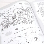 کتابچه رنگ آمیزی با عنوان مهربان تر از پدر