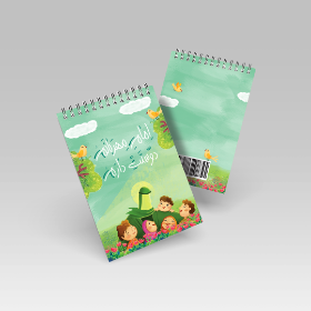 دفترچه یادداشت طرح امام مهربانم دوستت دارم