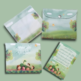 جانماز دو تیکه کیفی طرح امام مهربانم دوستت دارم- هدیه نیمه شعبان