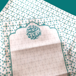 جانماز دو تیکه طرح اللهم عجل لولیک الفرج