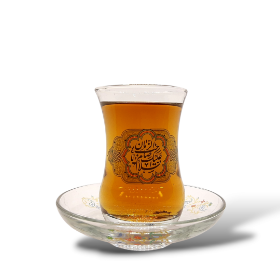 استکان کمر باریک طرح السلام علیک یا صاحب الزمان - نیمه شعبان