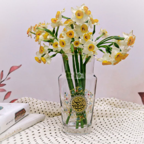 خرید گلدان بلور طرح یا اباصالح المهدی 16 سانتی نیمه شعبان | فروشگاه دیدار