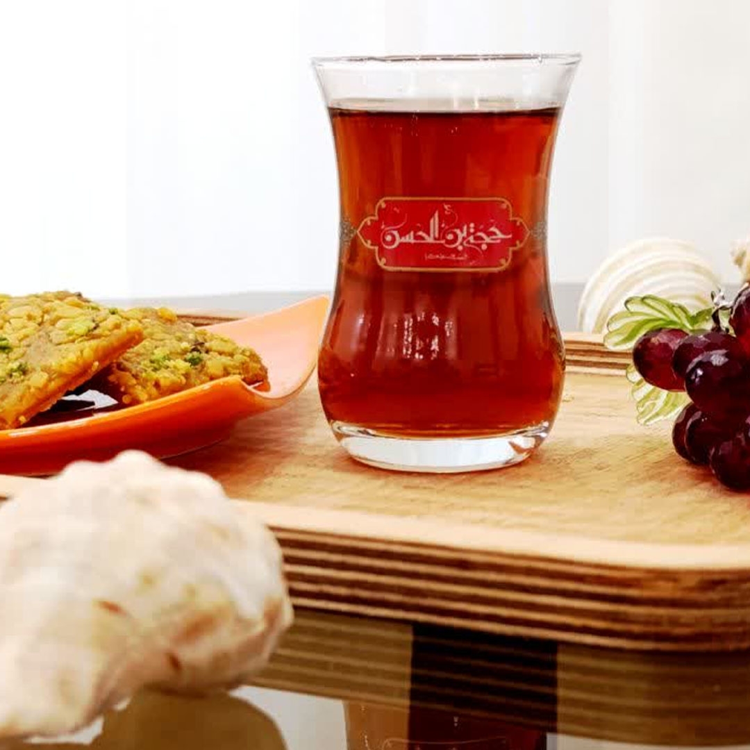 استکان کمر باریک طرح حجة بن الحسن - نیمه شعبان